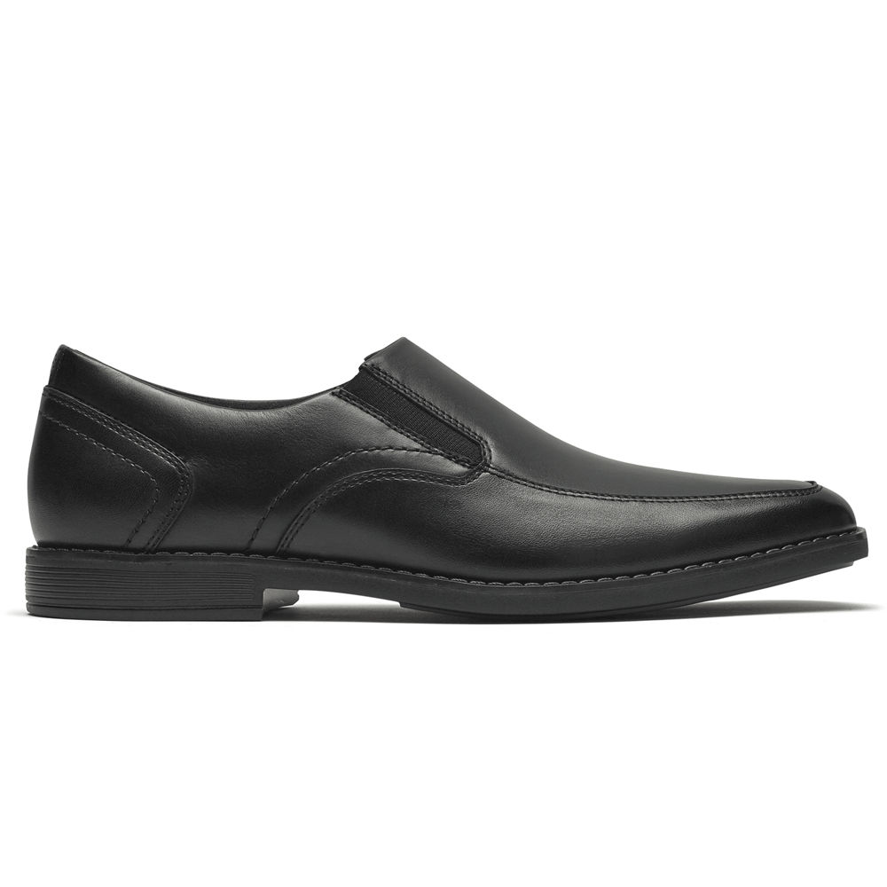 Rockport Singapore Mens Slip-On - Slayter Bike Shoe Black - WZ7069543